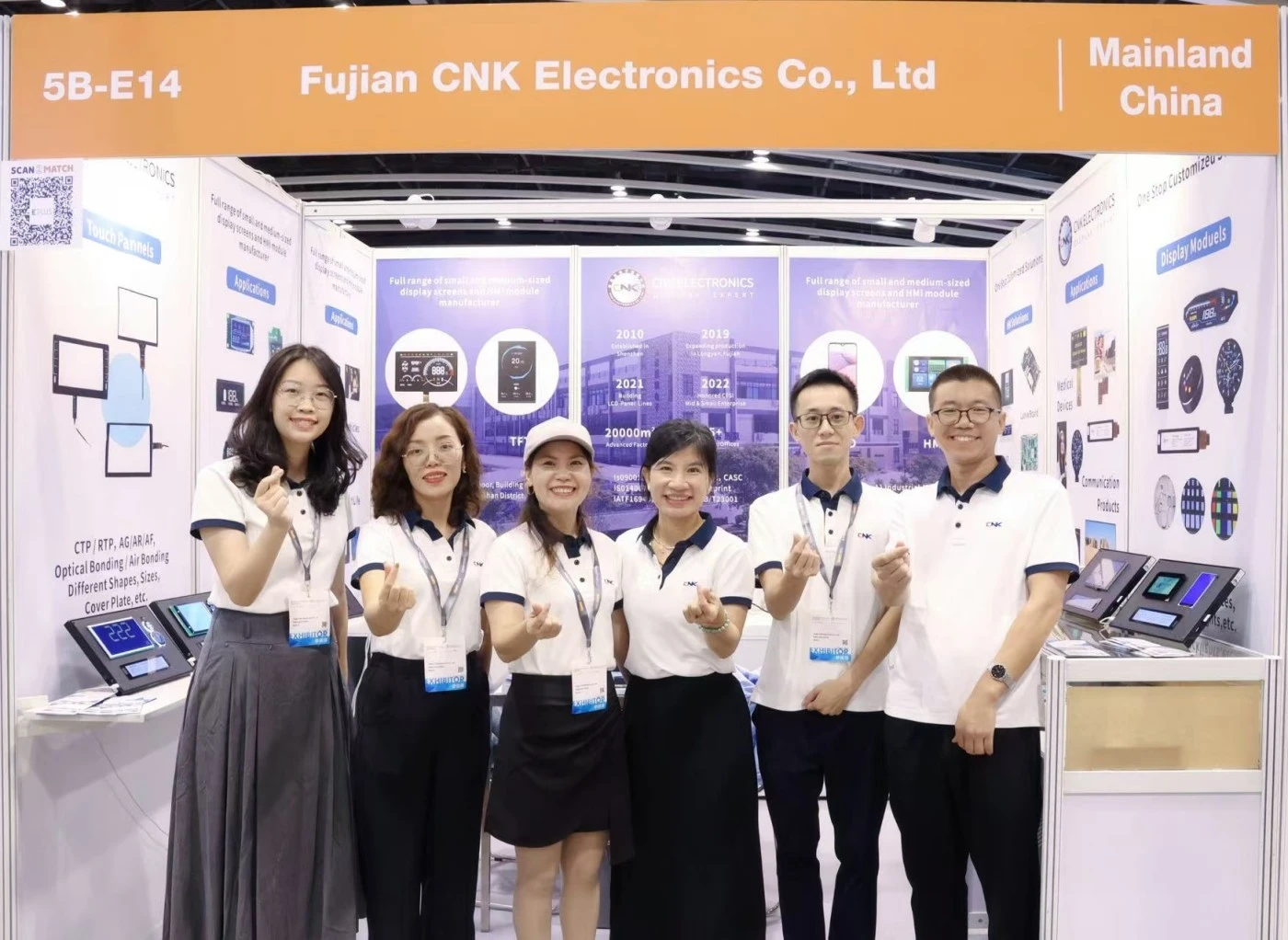Produk paparan CNK berjaya dilancarkan di Pameran Komponen Elektronik Antarabangsa dan Teknologi Pengeluaran Antarabangsa Hong Kong 2024