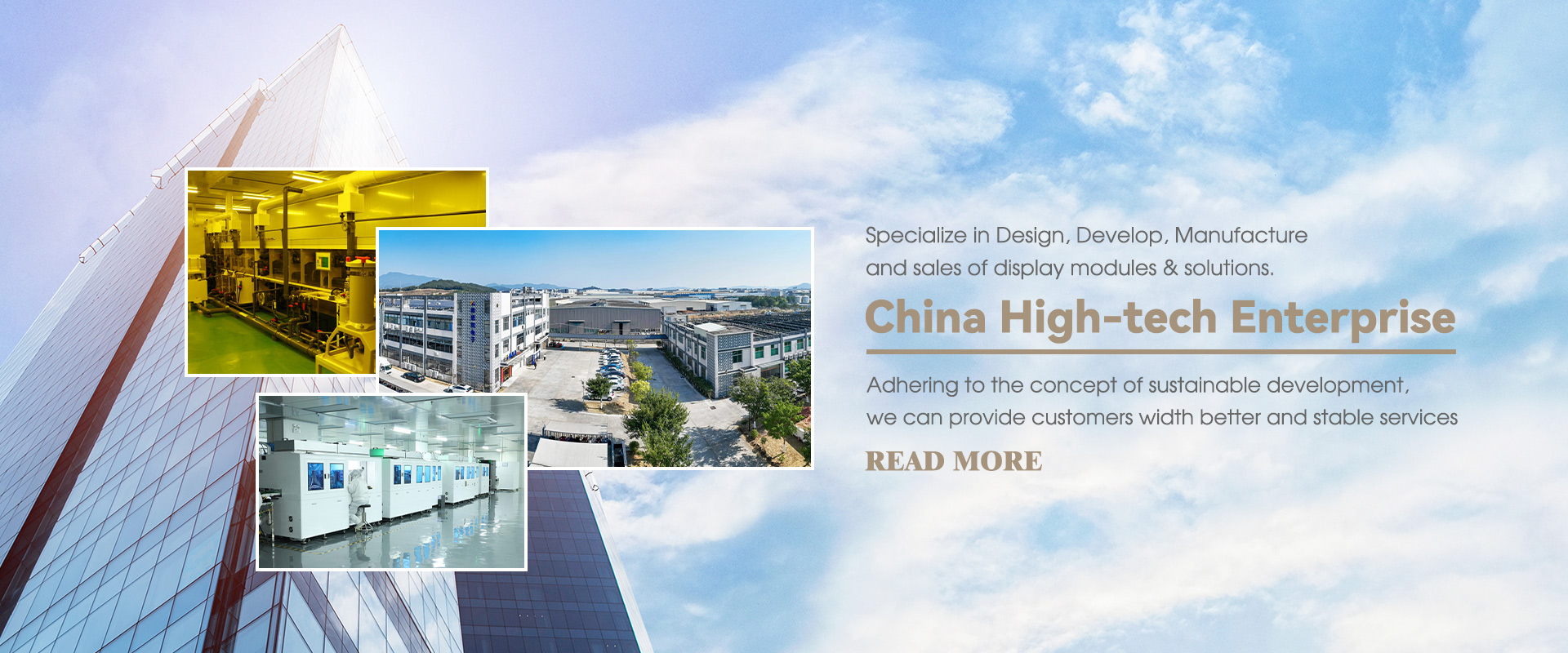 Pembekal paparan TFT China