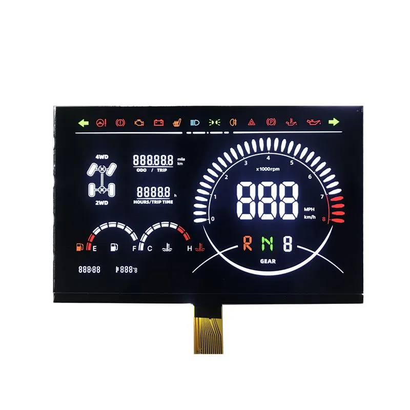 Modul paparan LCD segmen